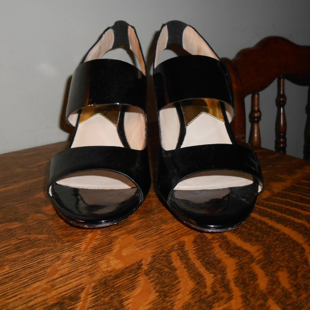 Michael Kors Black Rochelle Sandles